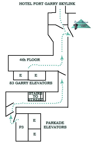 Assiniboine Athletic Club Gym Map